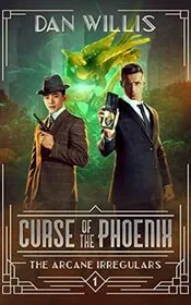 Book cover for "Curse of the Phoenix" by Dan Willis