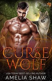 Book cover for "Curse of the Wolf" by Amelia Shaw