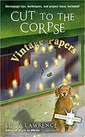 Book cover for "Cut to the Corpse" by Jenn McKinlay