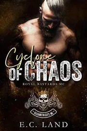 Book cover for "Cyclone of Chaos" by EC Land