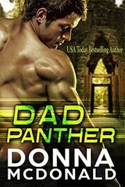 Book cover for "Dad Panther" by Donna McDonald