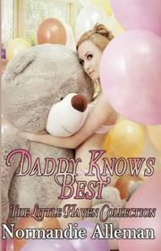 Book cover for "Daddy Knows Best" by Normandie Alleman