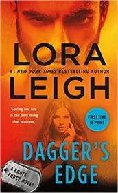 Book cover for "Dagger's Edge" by Lora Leigh