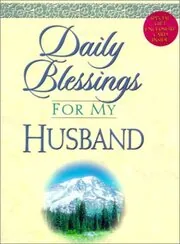 Book cover for "Daily Blessings for My Husband" by Melody Carlson