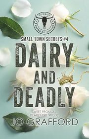 Book cover for "Dairy and Deadly" by Jo Grafford