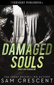 Book cover for "Damaged Souls" by Sam Crescent