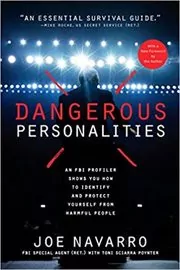 Book cover for "Dangerous Personalities" by Joe Navarro