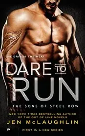 Book cover for "Dare to Run" by Jen McLaughlin