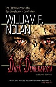 Book cover for "Dark Dimensions" by William Nolan
