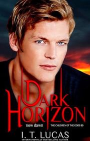 Book cover for "Dark Horizon New Dawn" by IT Lucas
