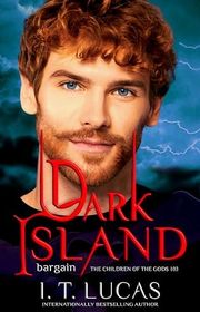 Book cover for "Dark Island Bargain" by IT Lucas