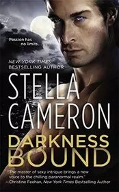 Book cover for "Darkness Bound" by Stella Cameron