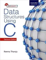 Book cover for "Data Structures Using C" by Reema Thareja