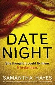 Book cover for "Date Night" by Samantha Hayes