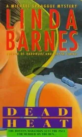 Book cover for "Dead Heat" by Linda Barnes