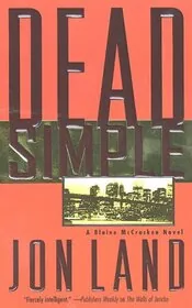 Book cover for "Dead Simple" by Jon Land