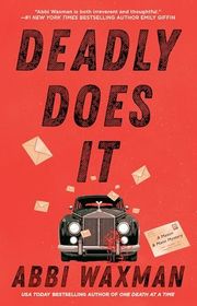 Book cover for "Deadly Does It" by Abbi Waxman