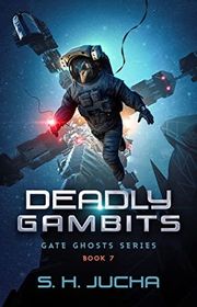 Book cover for "Deadly Gambits" by SH Jucha