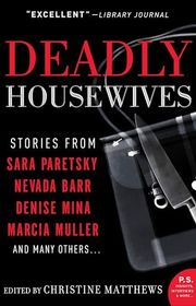 Book cover for "Deadly Housewives" by Denise Mina