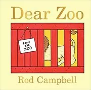 Book cover for "Dear Zoo" by Rod Campbell