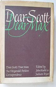 Book cover for "Dear Scott/Dear Max" by F. Scott Fitzgerald