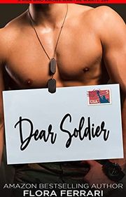 Book cover for "Dear Soldier" by Flora Ferrari