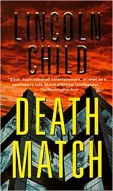 Book cover for "Death Match" by Lincoln Child
