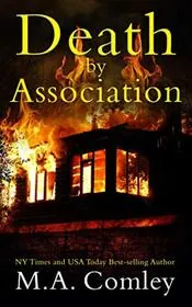 Book cover for "Death by Association" by MA Comley