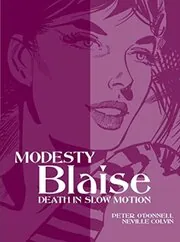 Book cover for "Death in Slow Motion" by Peter O'Donnell