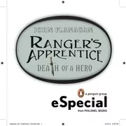 Book cover for "Death of a Hero" by John Flanagan