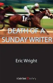 Book cover for "Death of a Sunday Writer" by Eric Wright