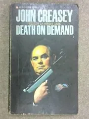 Book cover for "Death on Demand" by John Creasey