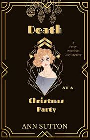 Book cover for "Death at a Christmas Party" by Ann Sutton