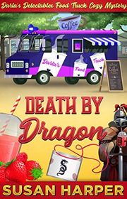 Book cover for "Death by Dragon" by Susan Harper