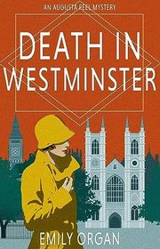 Book cover for "Death in Westminster" by Emily Organ