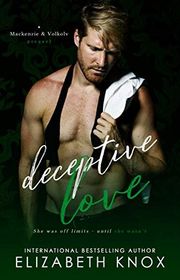 Book cover for "Deceptive Love" by Elizabeth Knox