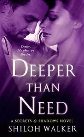 Book cover for "Deeper Than Need" by Shiloh Walker