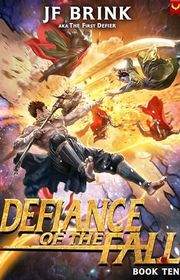 Book cover for "Defiance of the Fall 10" by TheFirstDefier