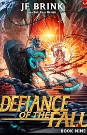 Book cover for "Defiance of the Fall 9" by TheFirstDefier