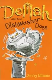 Book cover for "Delilah and the Dishwasher Dogs" by Jenny Nimmo