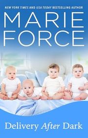 Book cover for "Delivery After Dark" by Marie Force