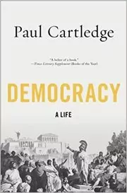 Book cover for "Democracy" by Paul Cartledge