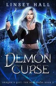 Book cover for "Demon Curse" by Linsey Hall