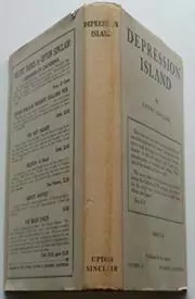 Book cover for "Depression Island," by Upton Sinclair
