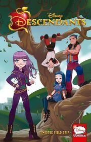Book cover for "Descendants: Twisted Field Trip" by Delilah S Dawson
