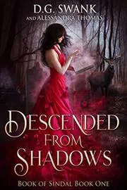 Book cover for "Descended from Shadows" by Denise Grover Swank