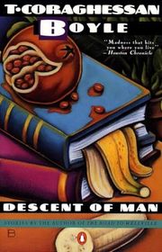 Book cover for "Descent of Man" by TC Boyle