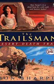 Book cover for "Desert Death Trap" by David Robbins