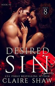 Book cover for "Desired Sin" by Claire Shaw