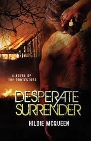 Book cover for "Desperate Surrender" by Hildie McQueen